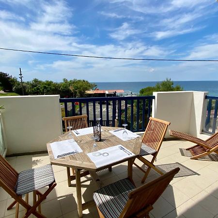 סן-ז'אן-דה-לוז Bel Appartement Vue Mer - 1Er Rang Front De Mer מראה חיצוני תמונה