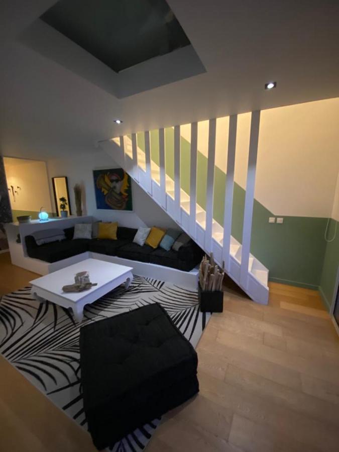 סן-ז'אן-דה-לוז Bel Appartement Vue Mer - 1Er Rang Front De Mer מראה חיצוני תמונה