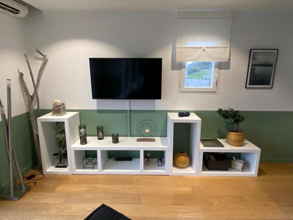 סן-ז'אן-דה-לוז Bel Appartement Vue Mer - 1Er Rang Front De Mer מראה חיצוני תמונה