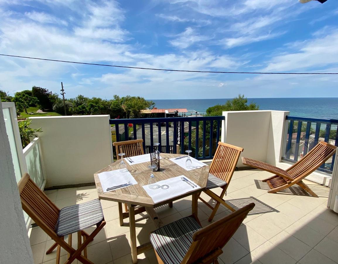 סן-ז'אן-דה-לוז Bel Appartement Vue Mer - 1Er Rang Front De Mer מראה חיצוני תמונה